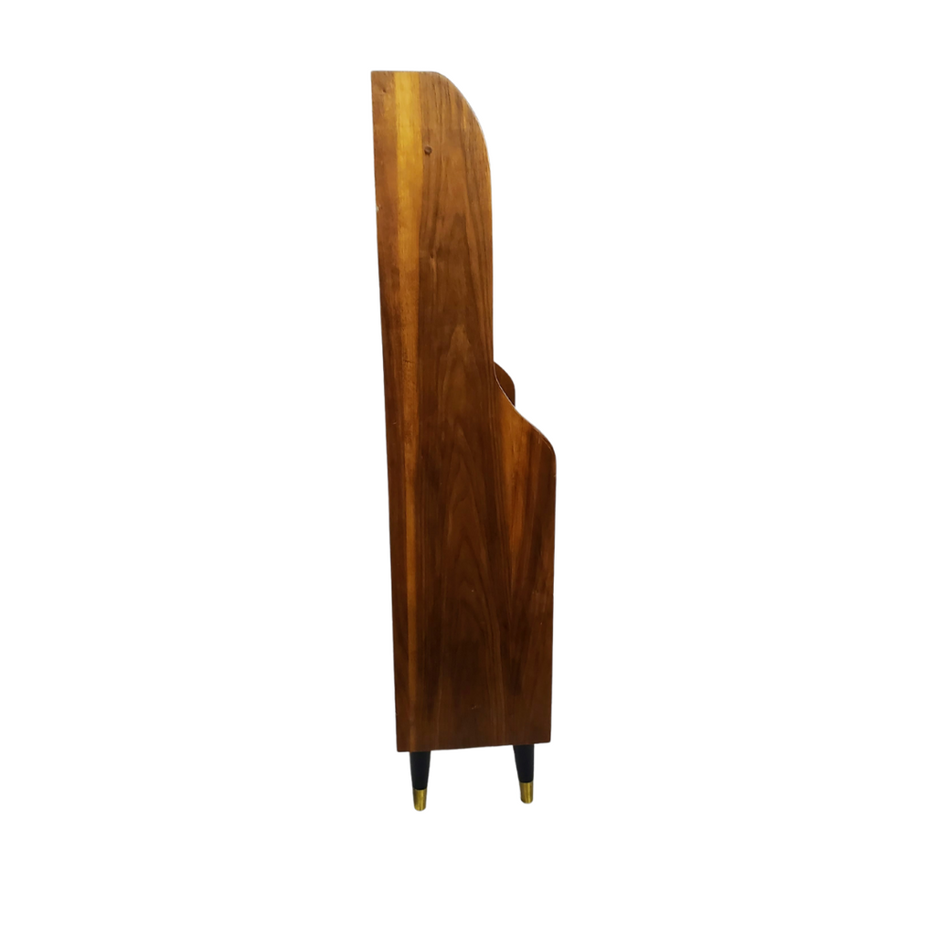 Mid-Century Italian Gun Cabinet with Brass Hardware, c. 1960