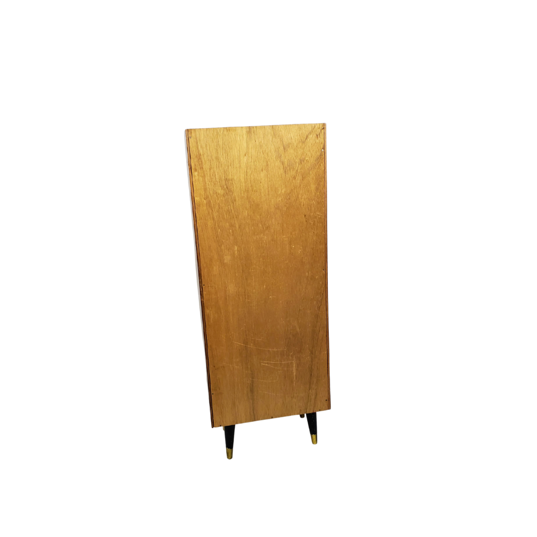 Mid-Century Italian Gun Cabinet with Brass Hardware, c. 1960